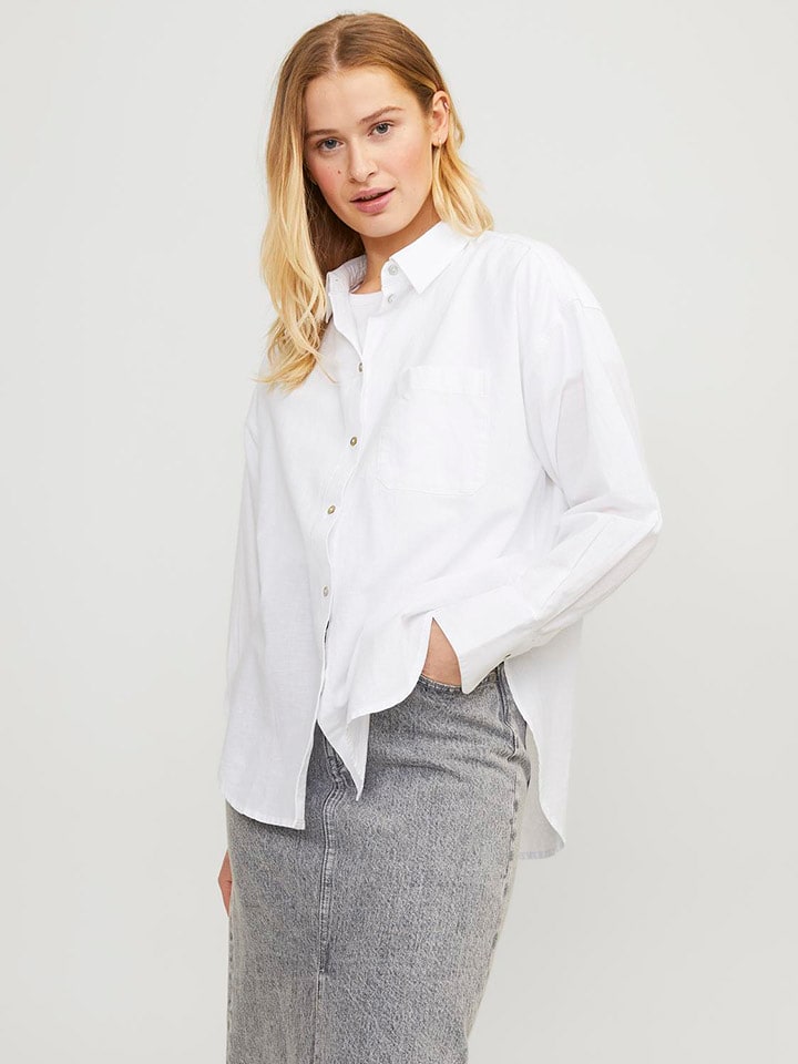 JJXX Koszula w kolorze białym rozmiar: L