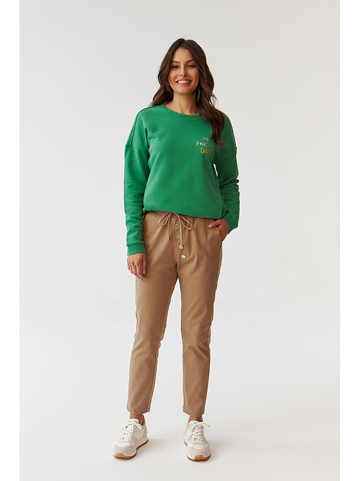 TATUUM Spodnie w kolorze beżowym rozmiar: 36