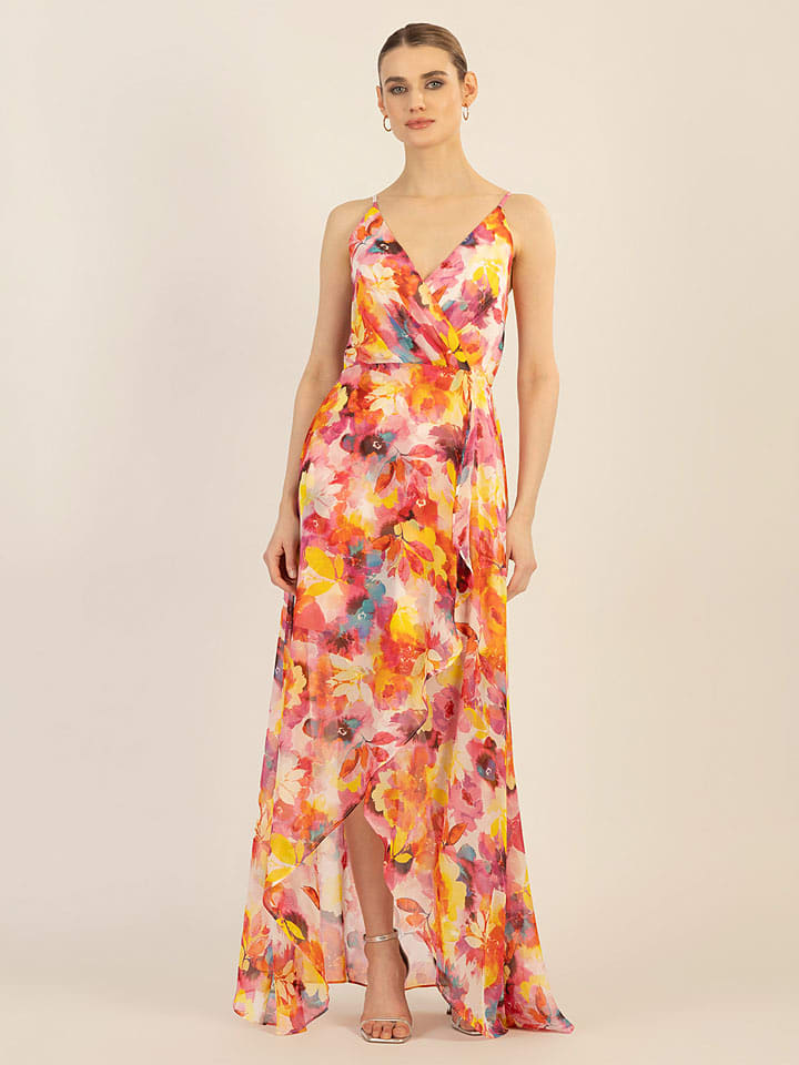 APART Sukienka w kolorze różowo-żółtym rozmiar: 38