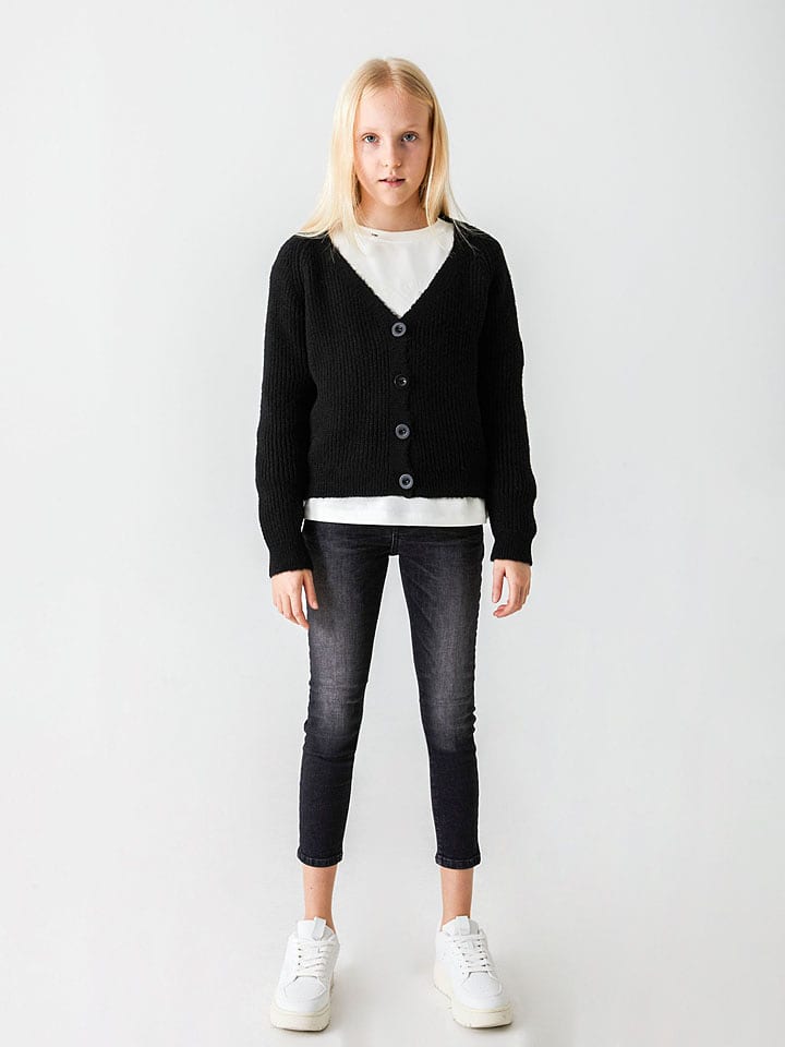 LTB Dżinsy "Lonia G" - Regular fit - w kolorze antracytowym rozmiar: 128