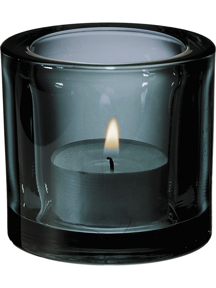 iittala Świecznik "Kivi" w kolorze szarym - Ø 6,5 cm rozmiar: onesize