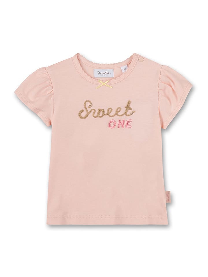 Sanetta Kidswear Koszulka w kolorze jasnoróżowym rozmiar: 68