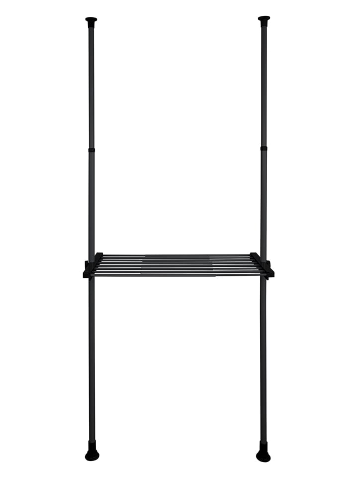 Wenko Półka "Herkules" w kolorze czarnym - dł. 42,5 cm rozmiar: onesize