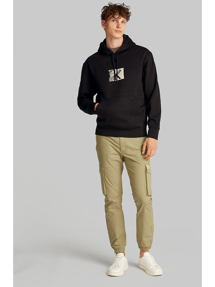 CALVIN KLEIN JEANS Bluza w kolorze czarnym rozmiar: XXL