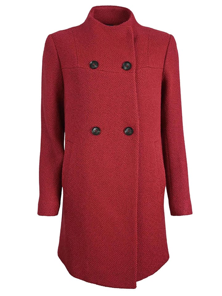 elkline Płaszcz zimowy w kolorze czerwonym rozmiar: 50