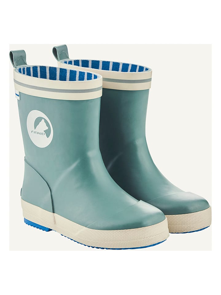 finkid Kalosze "Vesi" w kolorze turkusowym rozmiar: 28