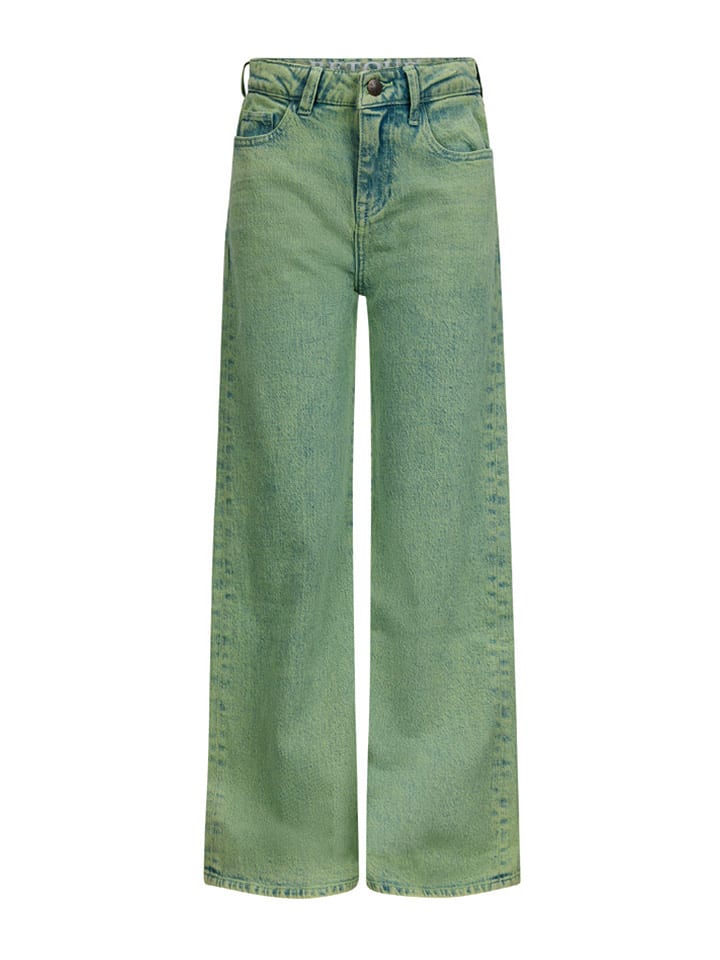 Retour Dżinsy "Judy" - Regular fit - w kolorze zielonym rozmiar: 104