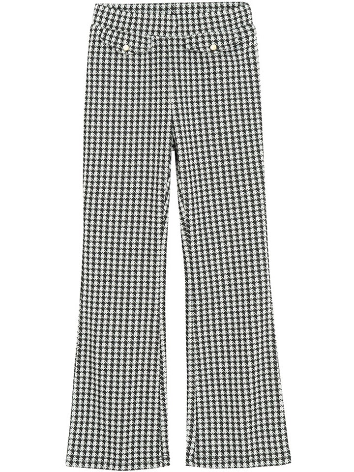 COOL CLUB Legginsy w kolorze biało-czarnym rozmiar: 122