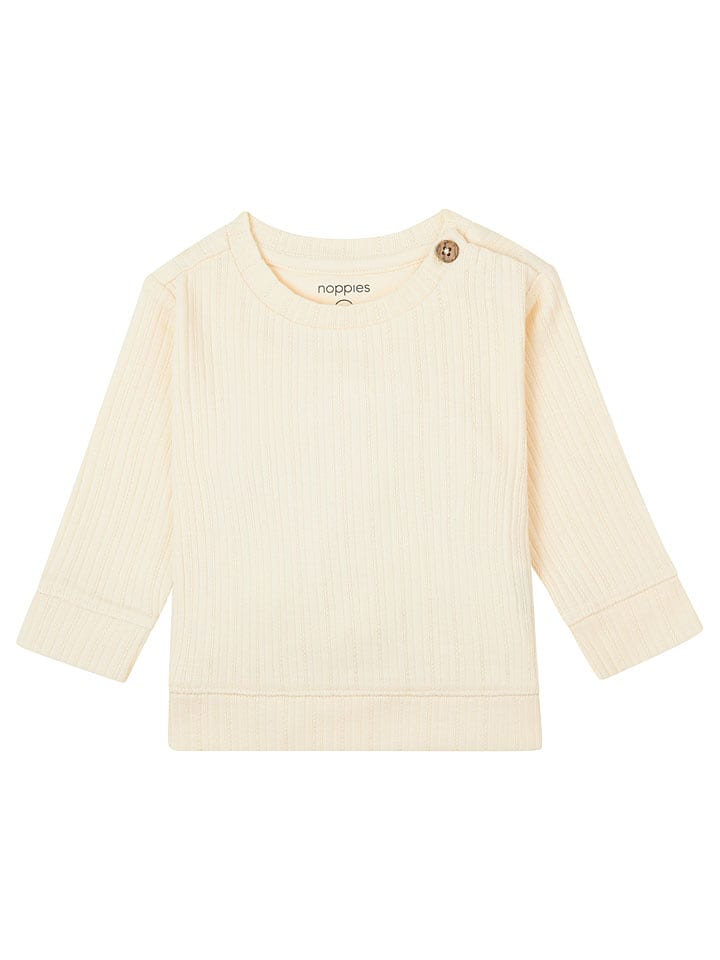 Noppies Koszulka "Grimshaw" w kolorze kremowym rozmiar: 62