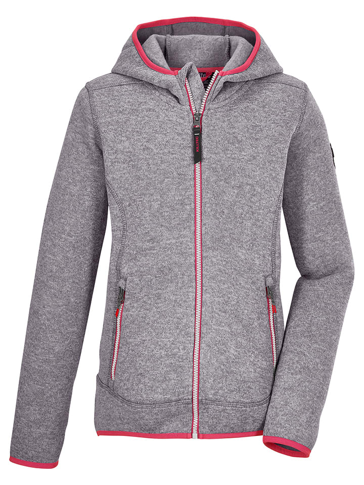 Killtec Kurtka polarowa w kolorze szarym rozmiar: 116