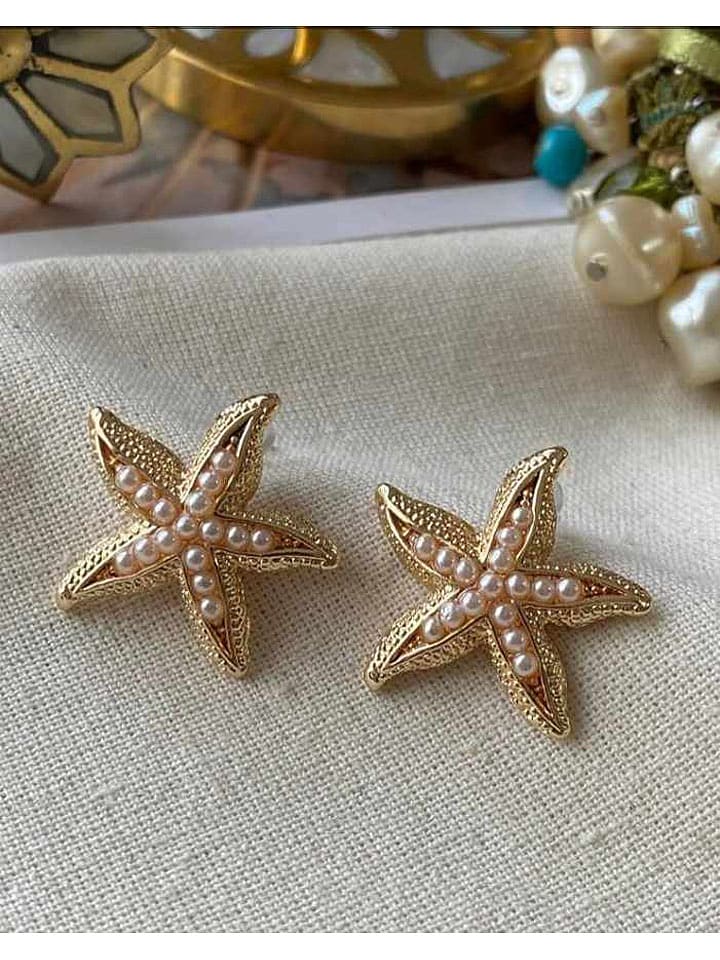 Luseera Pozłacane kolczyki-wkrętki rozmiar: onesize