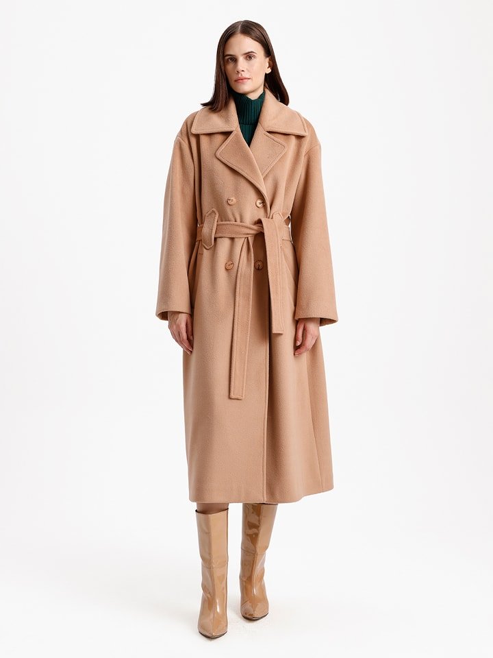 BGN Płaszcz przejściowy w kolorze karmelowym rozmiar: 40