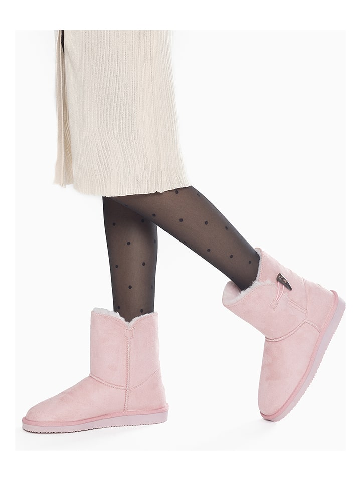 ISLAND BOOT Botki zimowe "Emmy" w kolorze jasnoróżowym rozmiar: 38