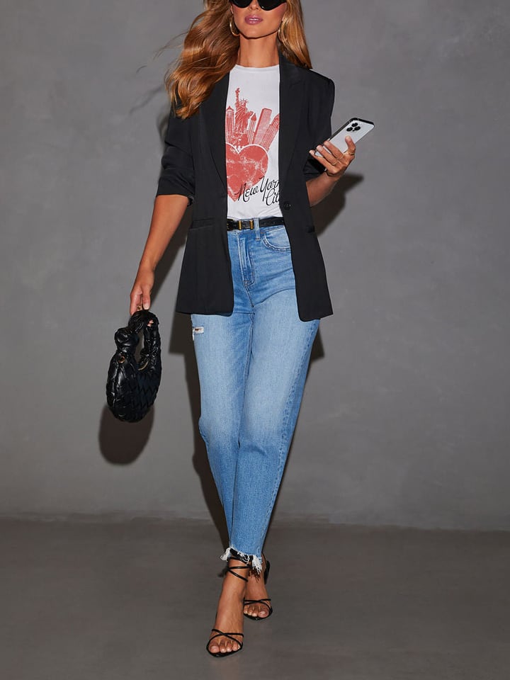 Milan Kiss Blezer w kolorze czarnym rozmiar: L