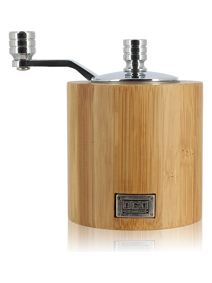 Ogo Living Młynek "Paris" w kolorze brązowym do soli - Ø 9 cm rozmiar: onesize