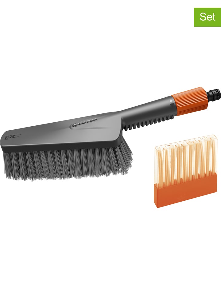 Gardena 11-częściowy zestaw "Soft" w kolorze szaro-czerwonym rozmiar: onesize