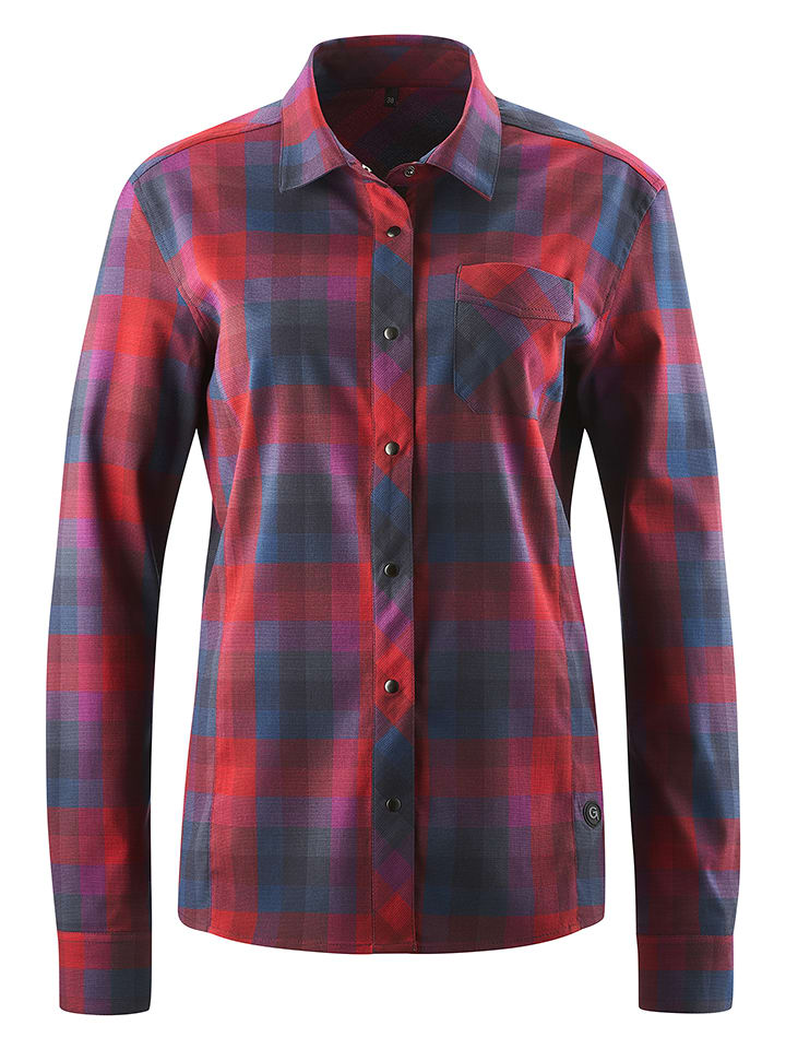 Gonso Bluzka kolarska "Macini" w kolorze czerwono-niebieskim rozmiar: 36