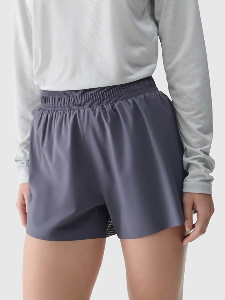 4F Szorty sportowe w kolorze niebieskim rozmiar: M