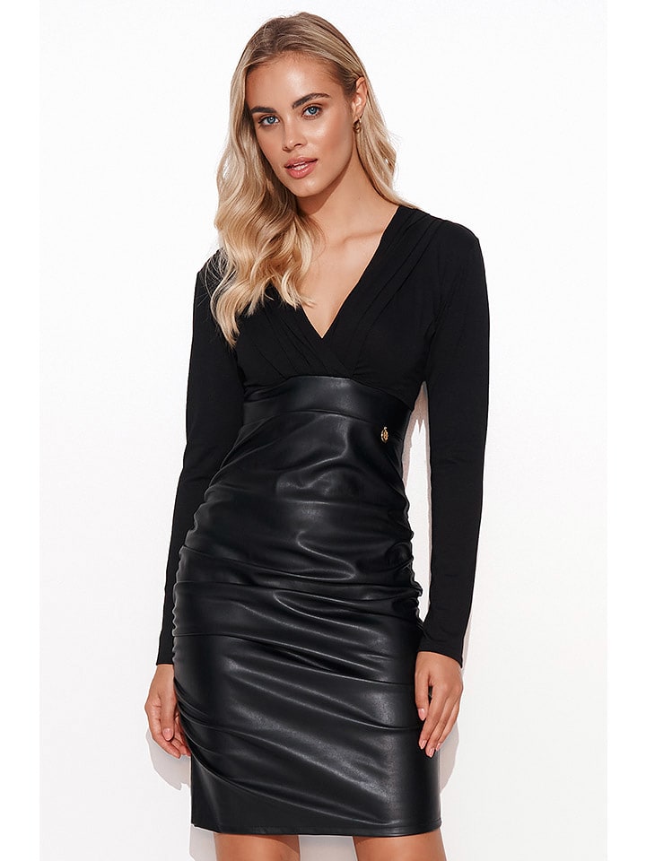 Makadamia Sukienka w kolorze czarnym rozmiar: 36