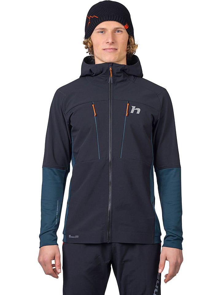 Hannah Kurtka hybrydowa "Trane" w kolorze antracytowo-morskim rozmiar: XXL