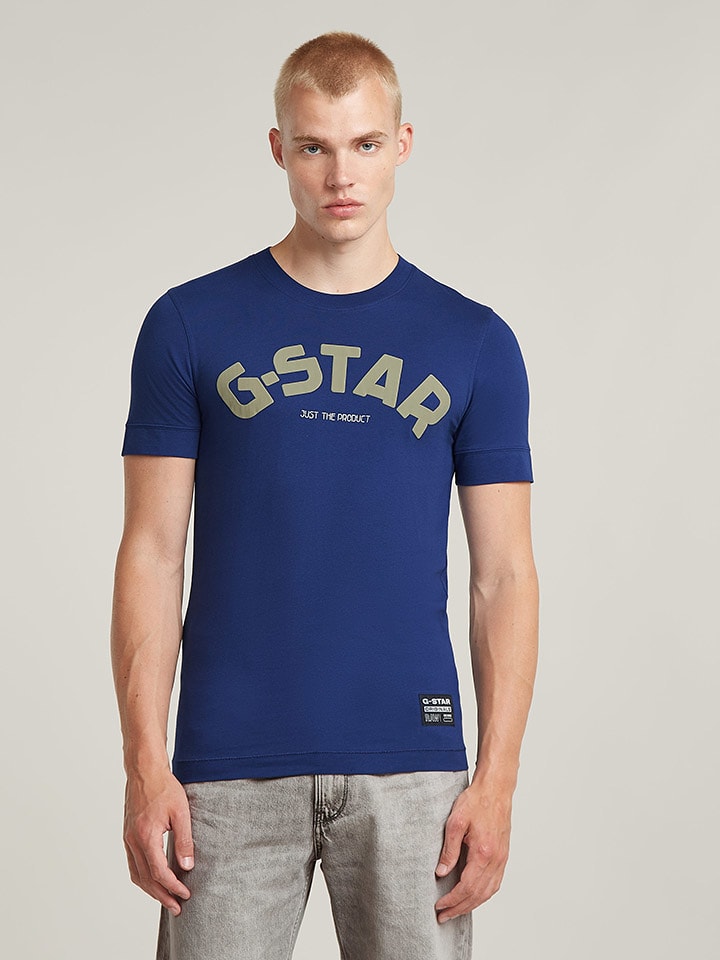 G-Star Koszulka w kolorze niebieskim rozmiar: L
