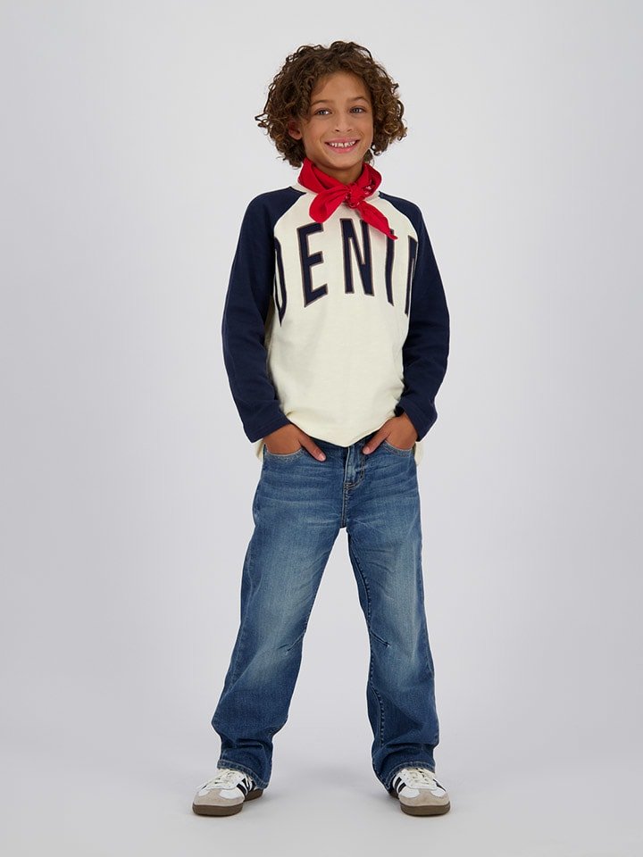 Vingino Dżinsy - Relaxed fit - w kolorze niebieskim rozmiar: 134