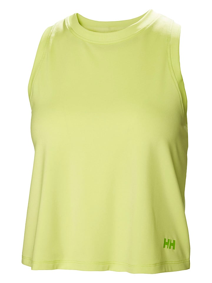 Helly Hansen Top funkcyjny "Tank" w kolorze zielonym rozmiar: XS