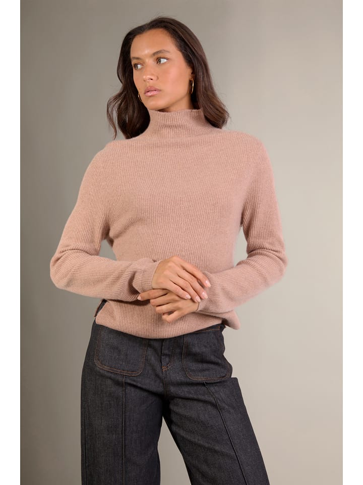 Perfect Cashmere Kaszmirowy sweter "Ruby" w kolorze jasnoróżowym rozmiar: M