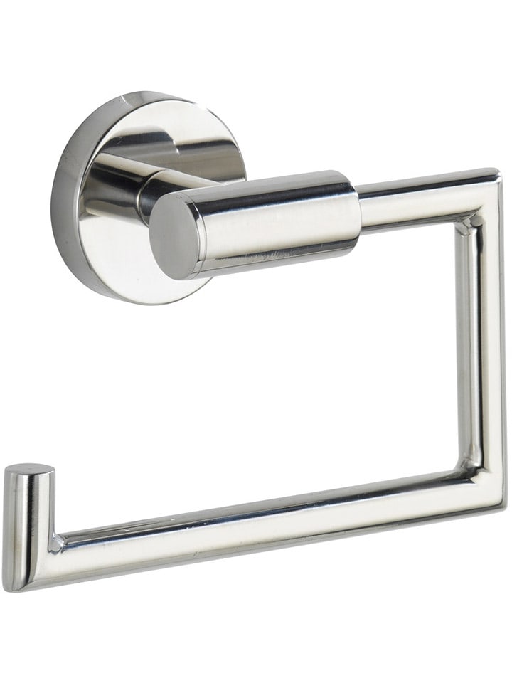 Wenko Uchwyt w kolorze srebrnym na papier toaletowy - 15 x 10,5 x 6,5 cm rozmiar: onesize