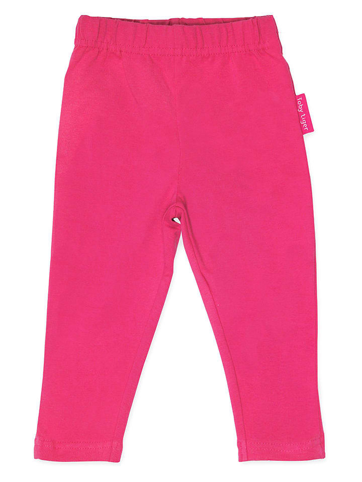 Toby Tiger Legginsy w kolorze różowym rozmiar: 92