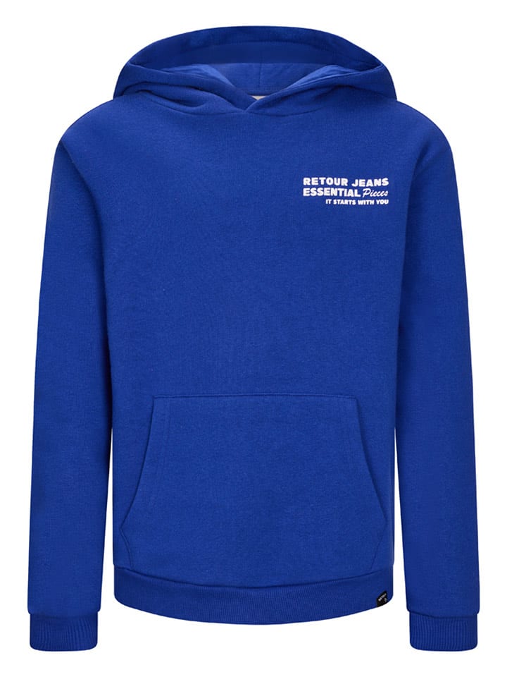 Retour Bluza "Czar" w kolorze niebieskim rozmiar: 146/152