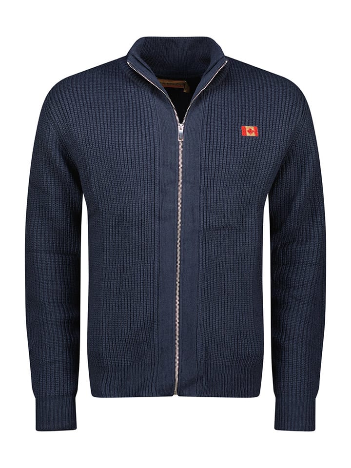 Canadian Peak Kardigan w kolorze granatowym rozmiar: 3XL