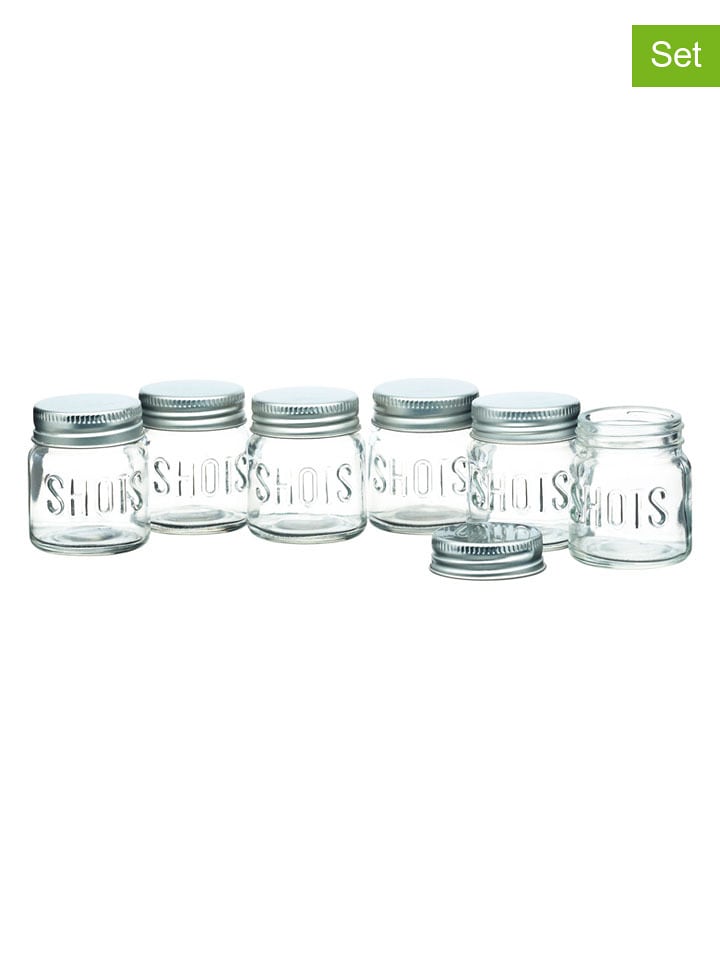 BarCraft Mini kieliszki (6 szt.) do koktajli - 60 ml rozmiar: onesize