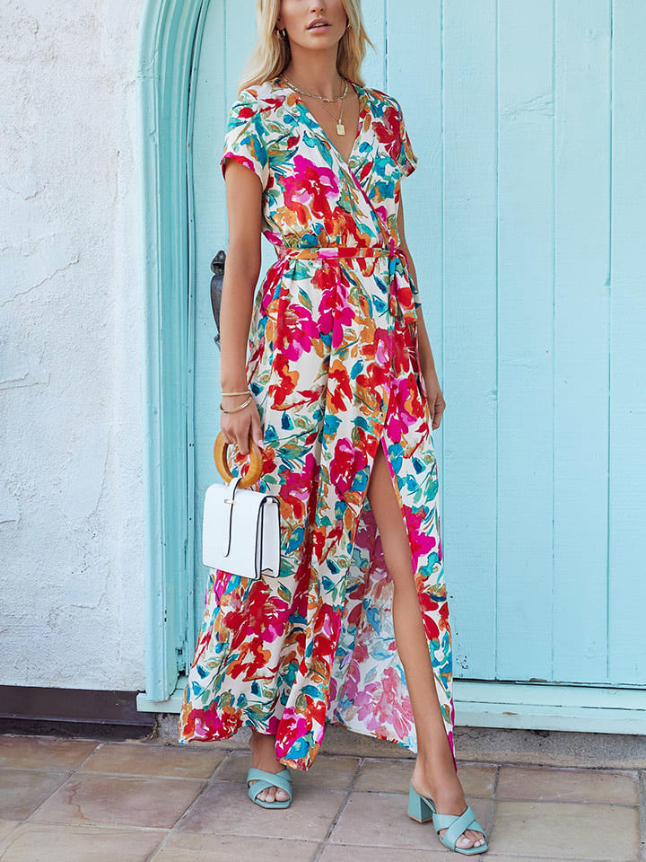 Milan Kiss Sukienka ze wzorem rozmiar: L