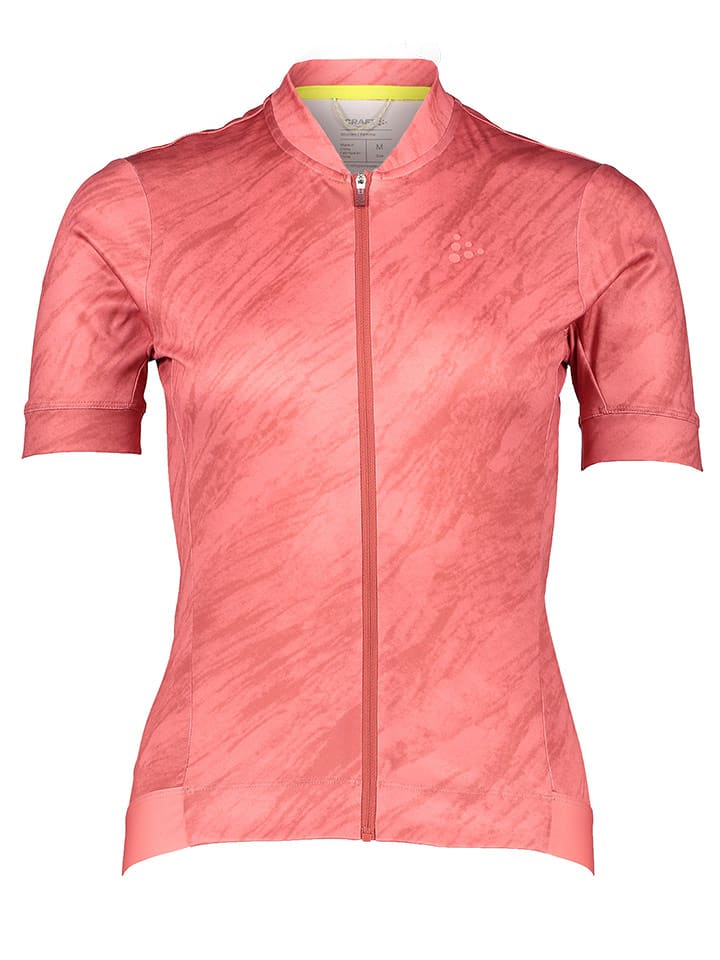 Craft Koszulka kolarska "Core Essence" w kolorze łososiowym rozmiar: S