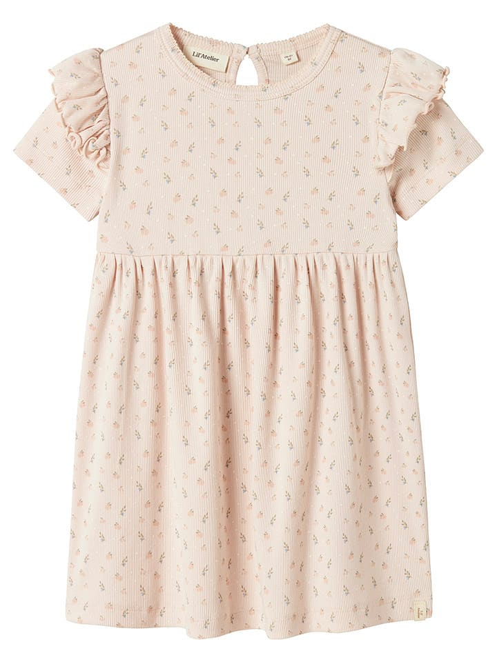 Lil Atelier Sukienka "Gago" w kolorze jasnoróżowym rozmiar: 92