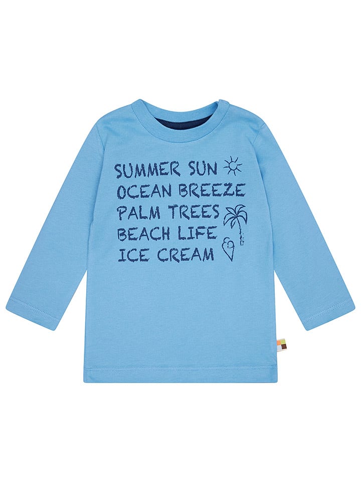 loud + proud Koszulka w kolorze niebieskim rozmiar: 122/128