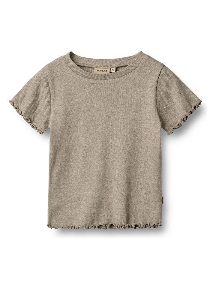Wheat Koszulka w kolorze jasnobrązowym rozmiar: 98
