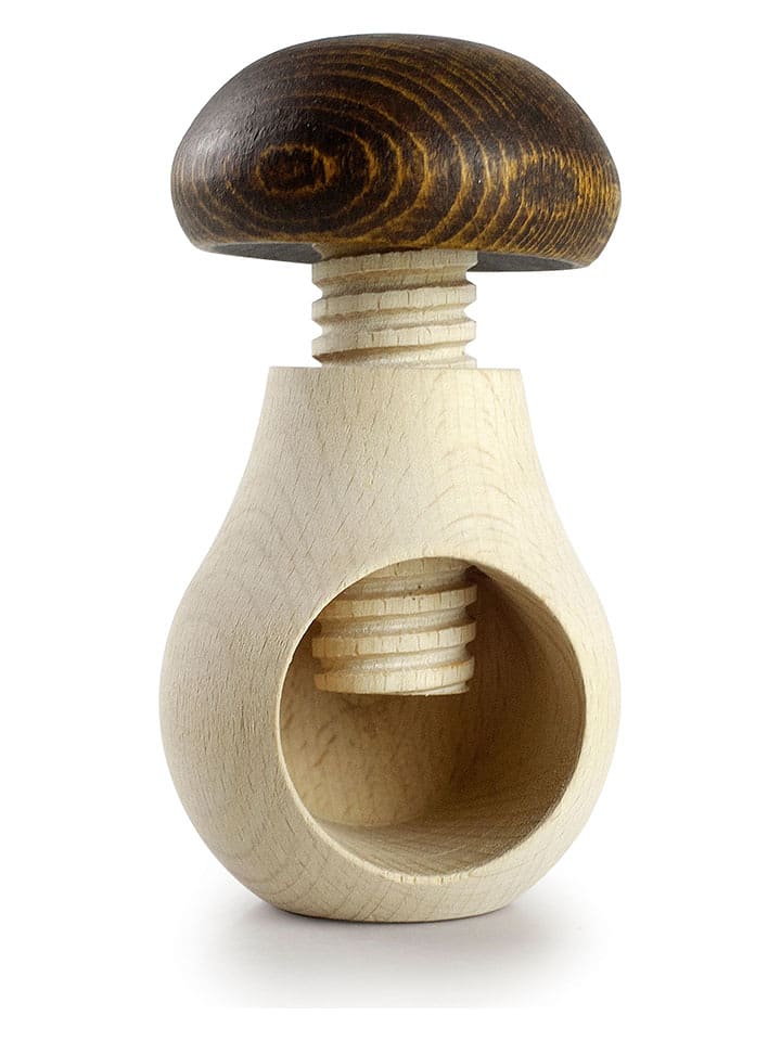 Ibili Dziadek do orzechów w kolorze kremowo-brązowym - wys. 10 cm rozmiar: onesize