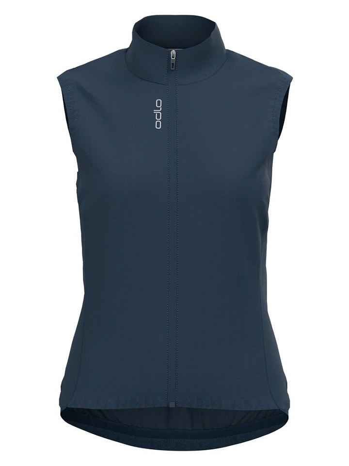Odlo Kamizelka kolarska "Essential" w kolorze granatowym rozmiar: M