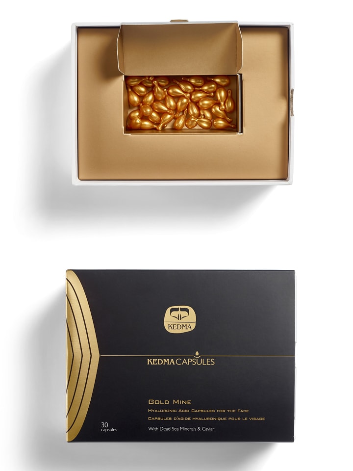 KEDMA Kapsułki z kwasem hialuronowym "Gold Mine" - 30 kapsułek rozmiar: onesize
