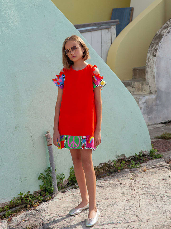 LiaLea Sukienka w kolorze czerwonym rozmiar: 140