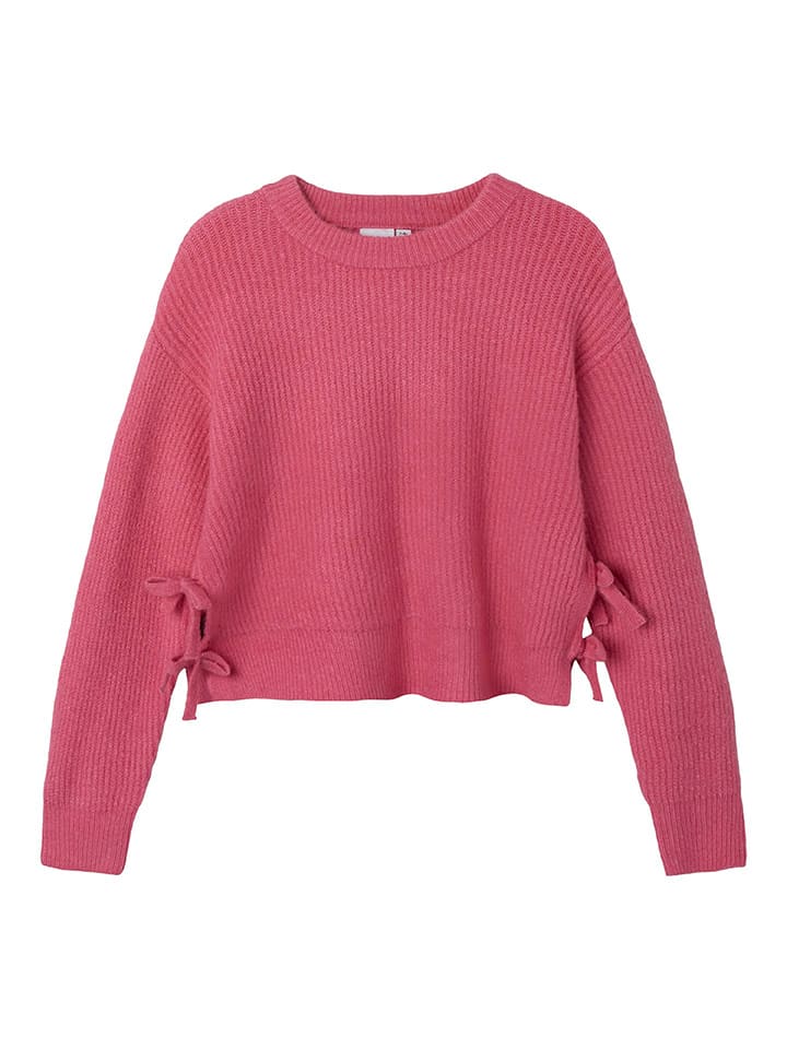 name it Sweter "Linnea" w kolorze różowym rozmiar: 116