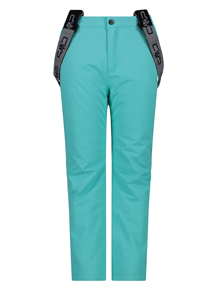 CMP Spodnie narciarskie w kolorze turkusowym rozmiar: 116