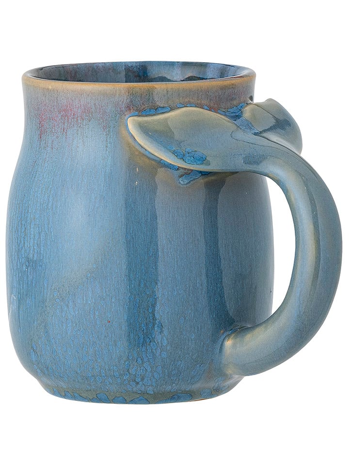 Bloomingville Kubek "Rinat" w kolorze niebieskim - wys. 11,5 x Ø 9,5 cm rozmiar: onesize