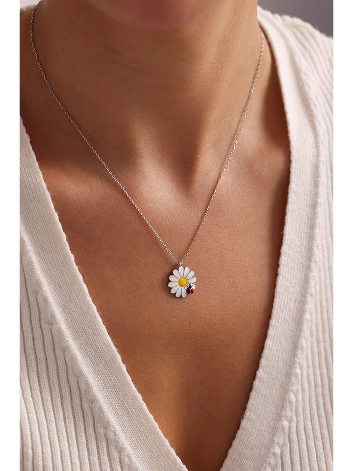 Lodie Silver Srebrny naszyjnik z zawieszką - dł. 42 cm rozmiar: onesize