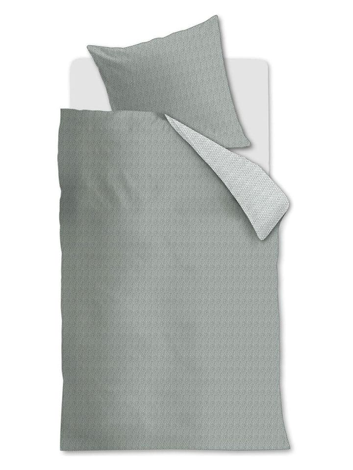 Rivièra Maison Komplet pościeli "Twisted" w kolorze zielono-szarym rozmiar: 240x200/220 cm