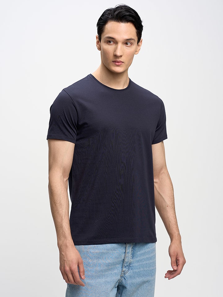 BIG STAR Koszulka w kolorze granatowym rozmiar: M