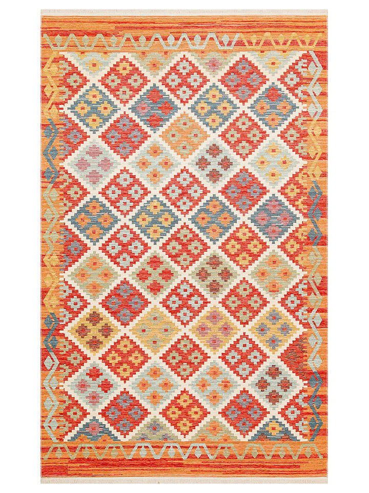 Conceptum Hypnose Dywan bawełniany "NMD 05" w kolorze beżowym ze wzorem rozmiar: 80x150 cm