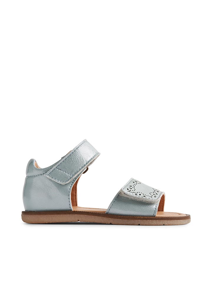 Wheat Skórzane sandały "Molli" w kolorze błękitnym rozmiar: 31